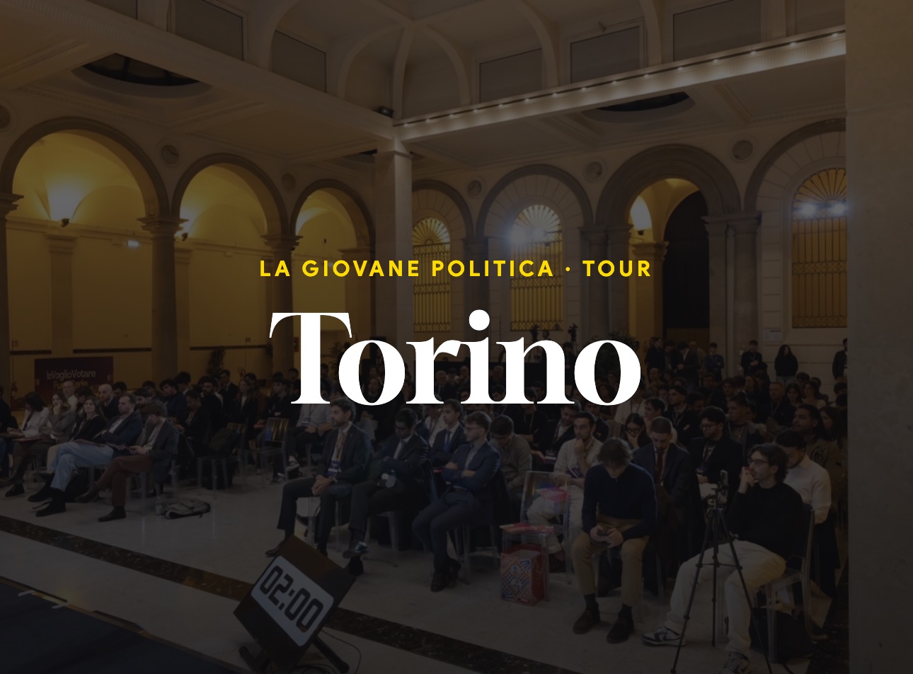 La Giovane Politica, tappa di Torino