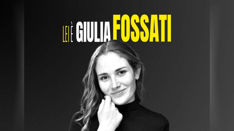 Lei è Giulia Fossati: la copertina dell’intervista di Politicare