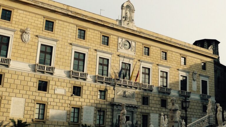 Palazzo delle Aquile in piazza Pretoria, sede del Comune di Palermo