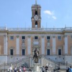 Palazzo Senatorio in piazza del Campidoglio, sede del Comune di Roma